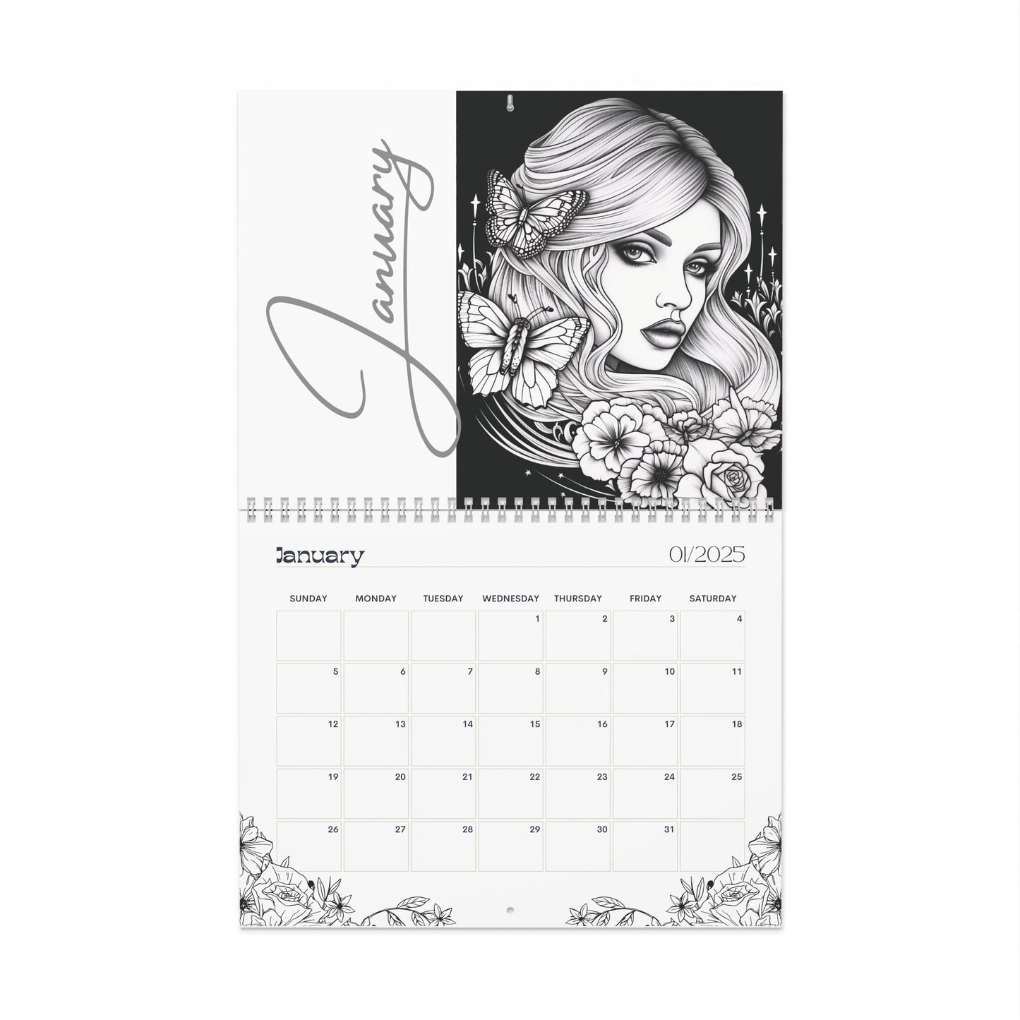 2025 Coloring Calendar - Moonlight Faeries Volume 11