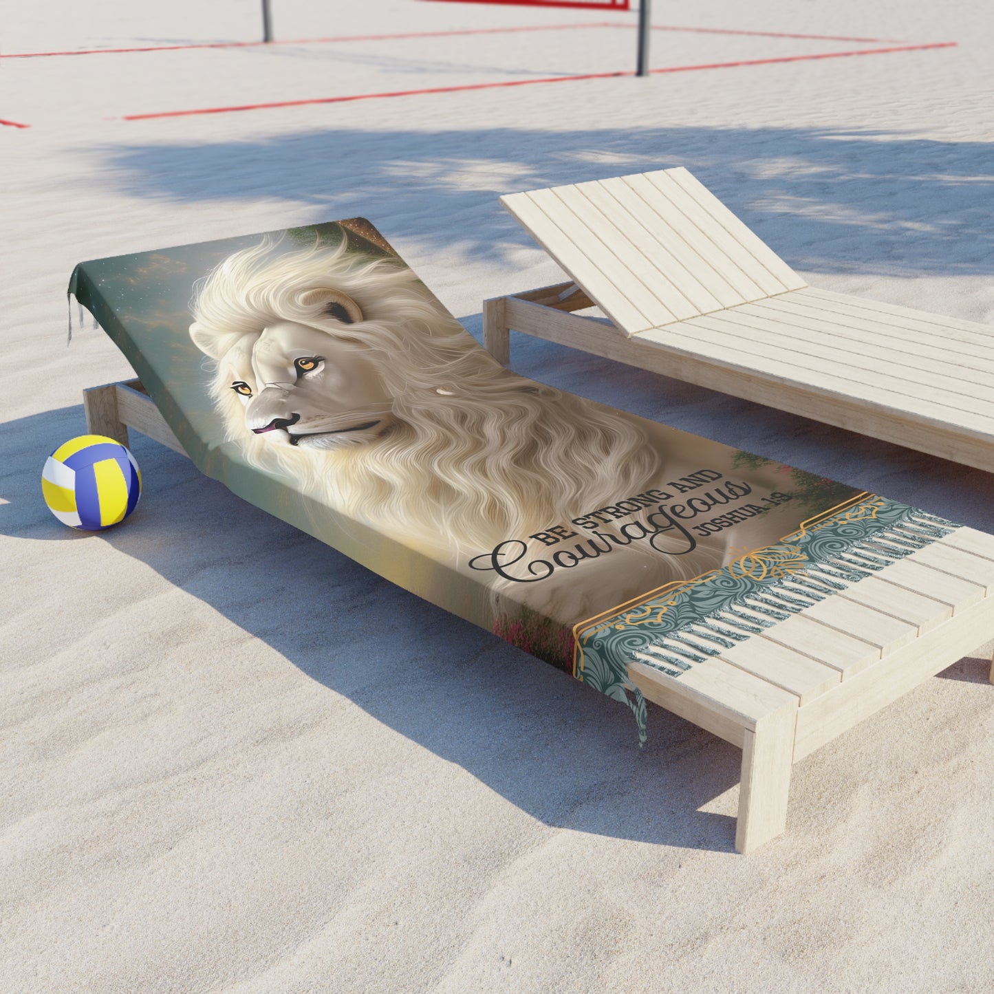 Boho Beach Cloth- Majestic Lion