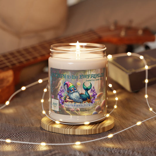 Scented Soy Candle Sea Salt and Orchid