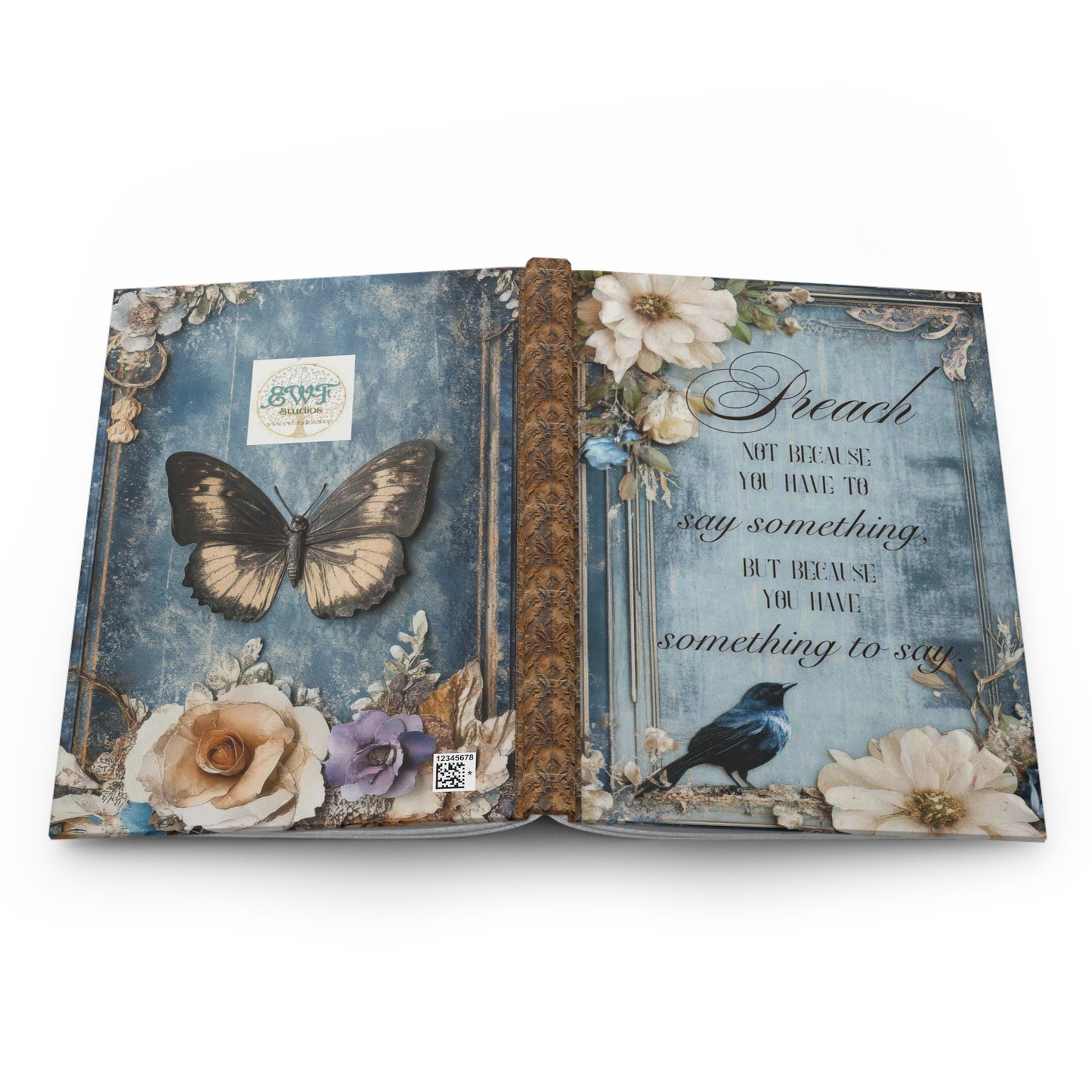 Matte Hardcover Journal - Preach