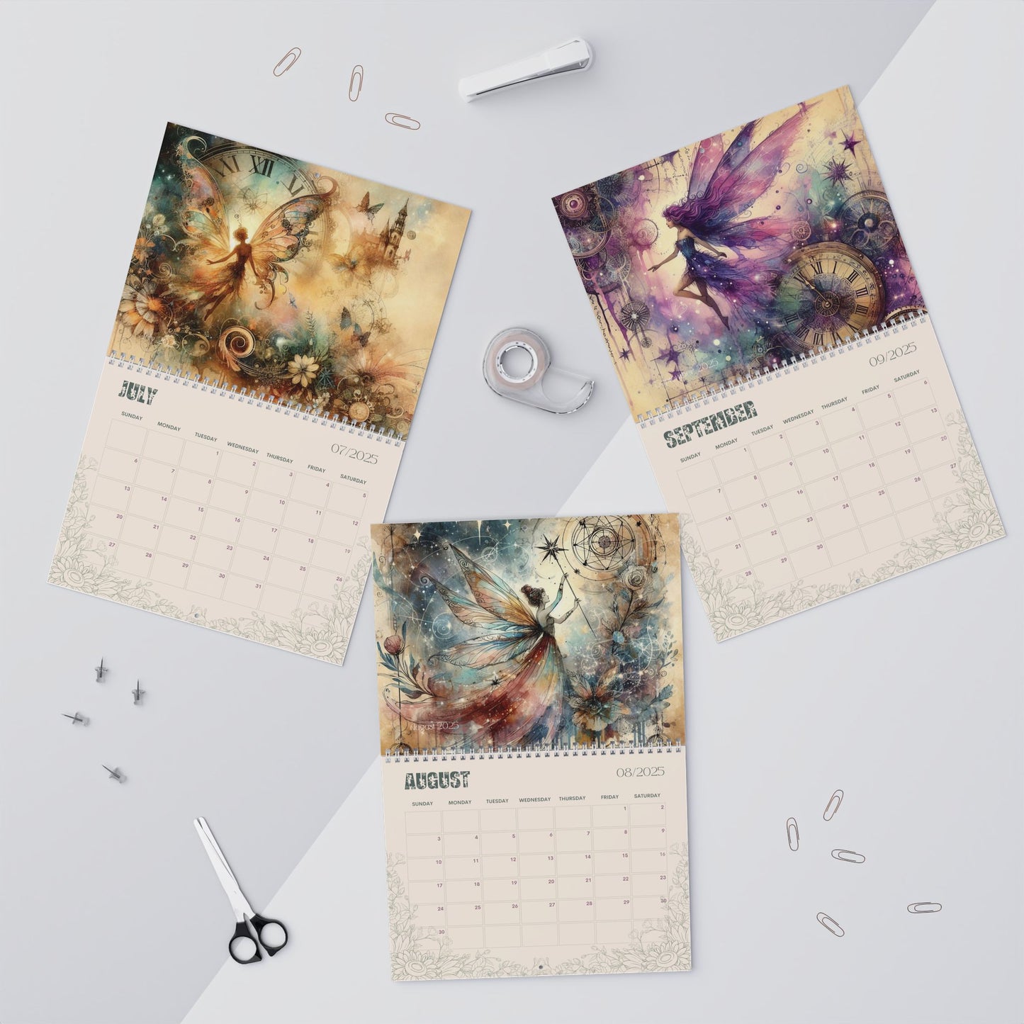 2025 Wall Calendars - Faeries in Dusk