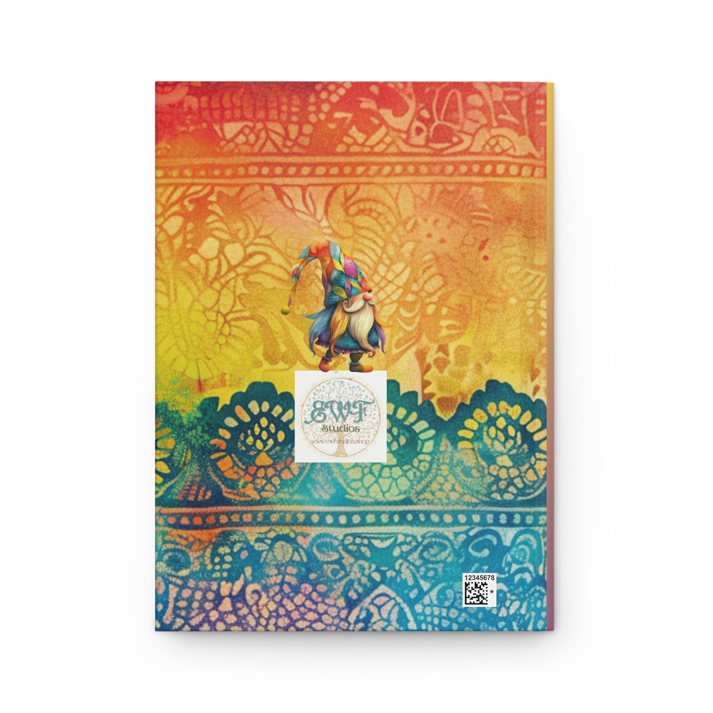 Matte Hardcover Journal - Happiness is no laughing matter
