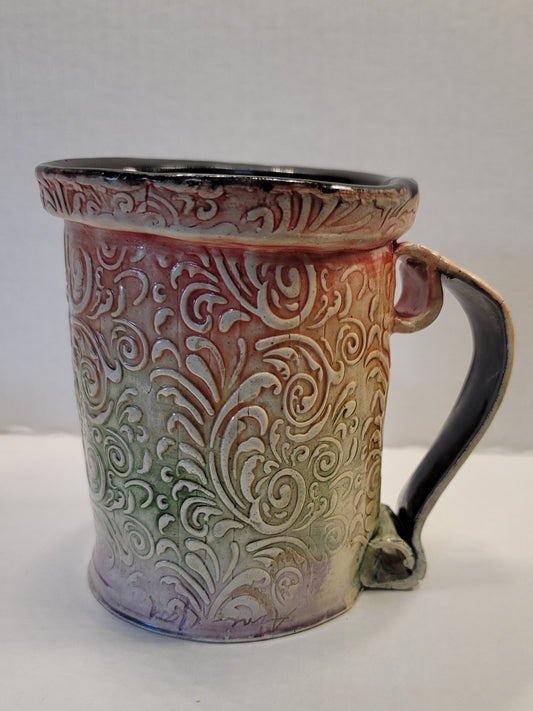 Damask Textured Mug