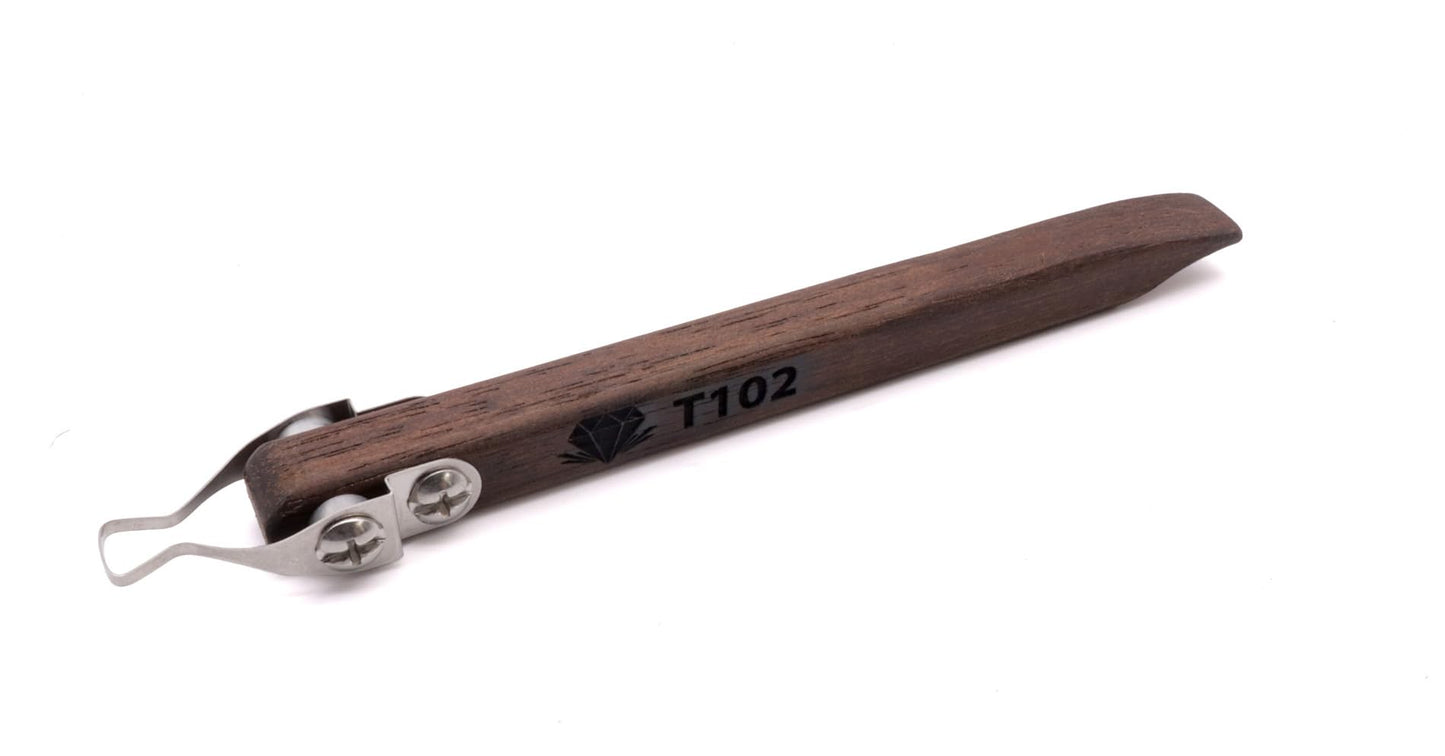 The Original DiamondCore Tools: Pottery Trimming Tool, Clay Wheel Throwing, Ceramics Sculpting Supplies, Carving, Shaving (T1)