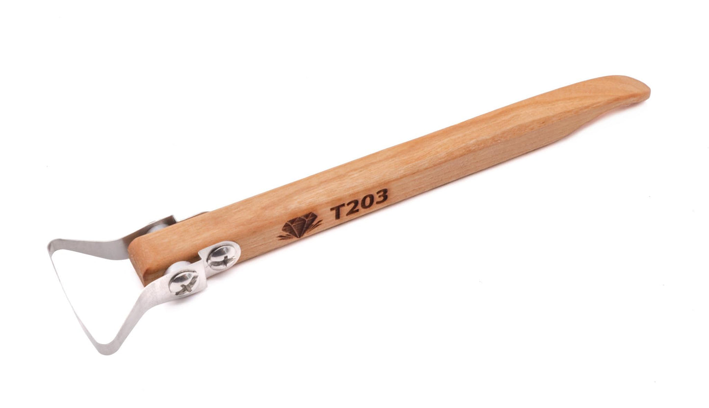The Original DiamondCore Tools: Pottery Trimming Tool, Clay Wheel Throwing, Ceramics Sculpting Supplies, Carving, Shaving (T1)