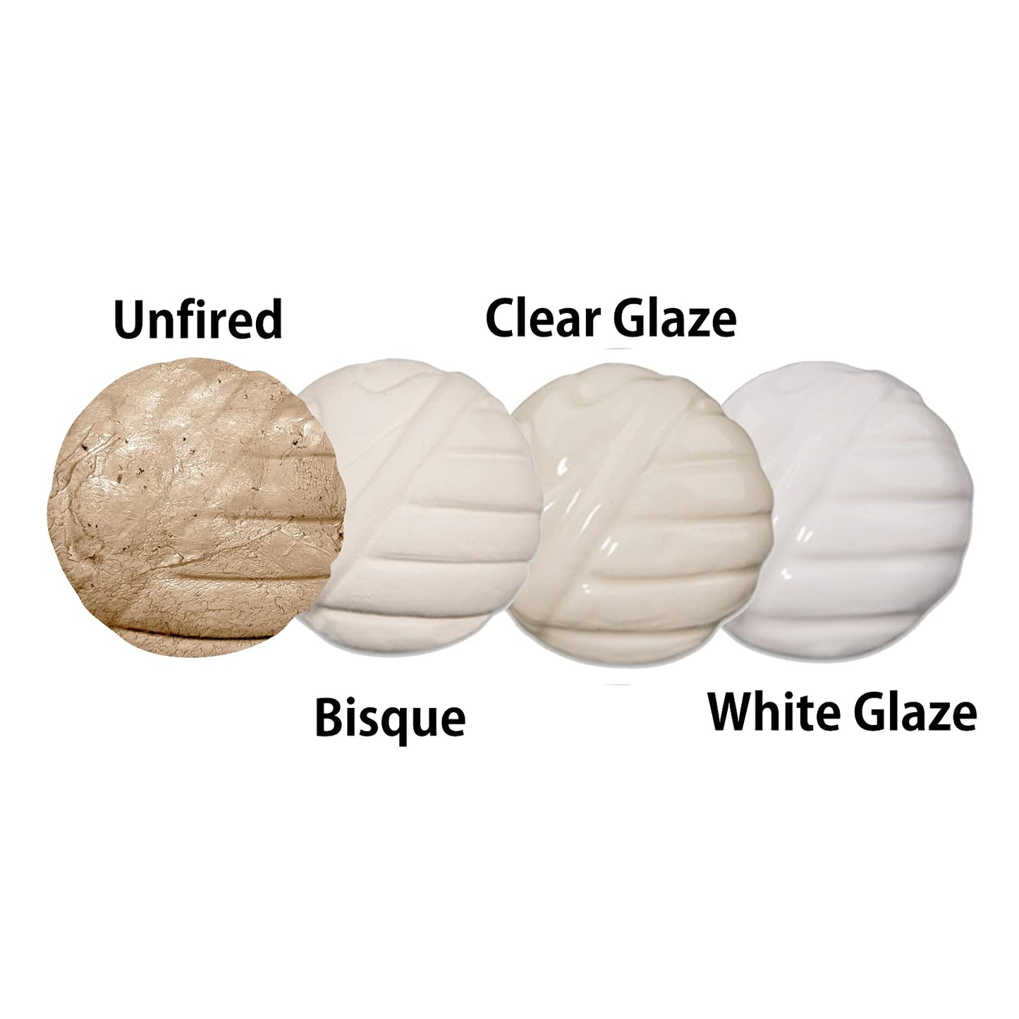 Low Fire Pottery Clay White, 10 lbs (Cones 06-04) Made in USA Modeling Clay for Wheel Throwing and Hand Building, Pottery and Sculpting, Beginners, and Advanced