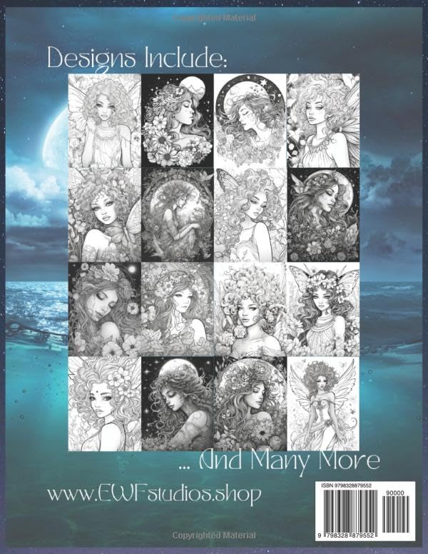 Moonlight Faeries Volume 2: Tranquil Coloring
