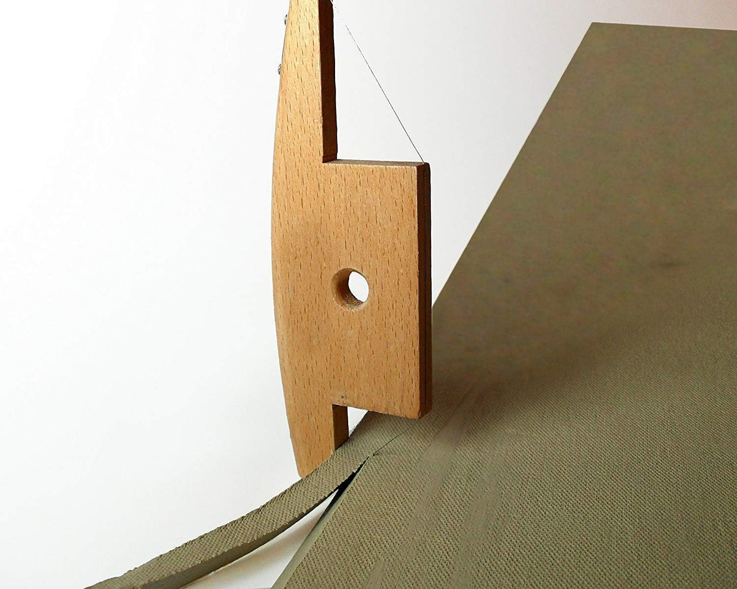 Creative Hobbies Wood and Wire Bevel Cutter Clay Trimming Tool for Pottery, Ceramics and Sculpting
