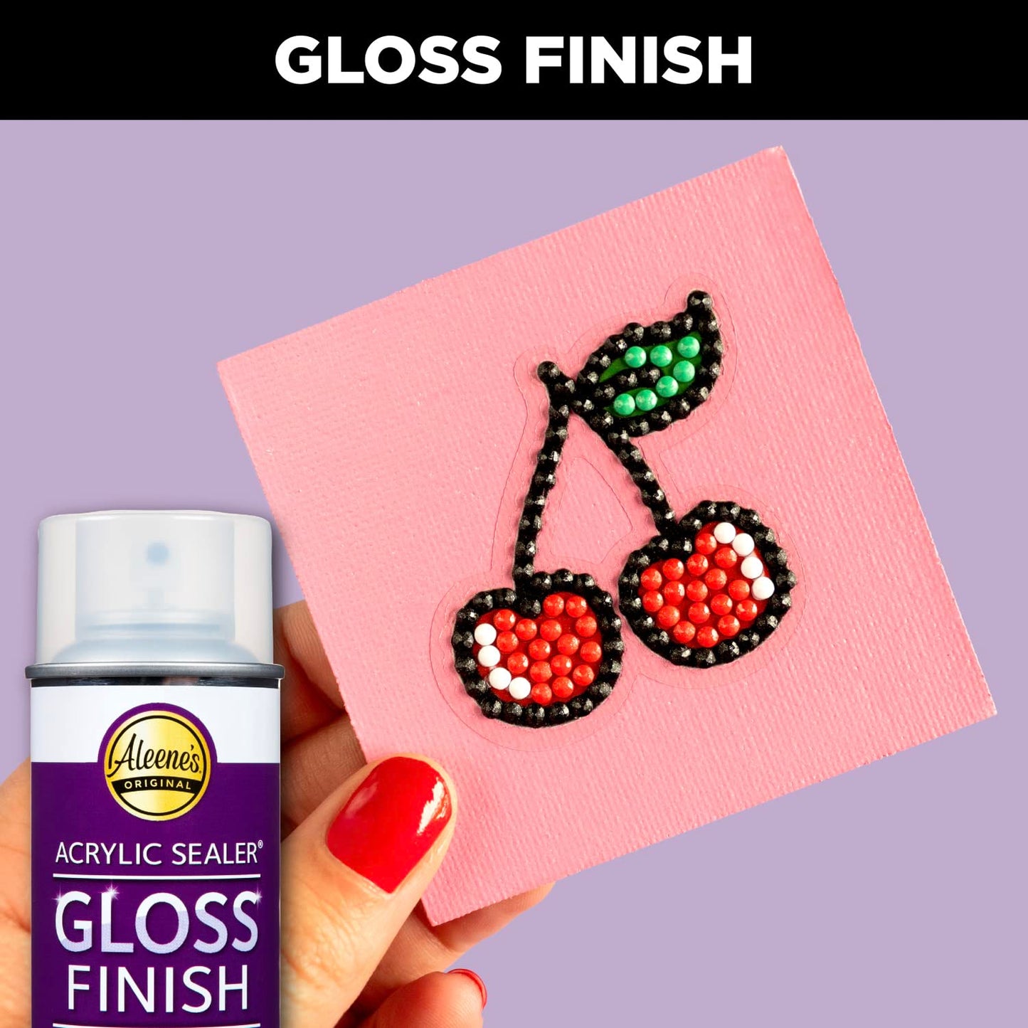 Aleene's 26412 Spray Gloss Finish, 6 Oz Acrylic Sealer, Original Version