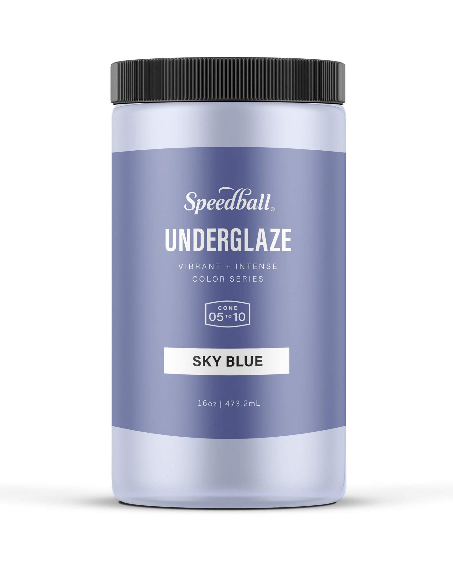 Speedball Underglaze, Teal, 16 oz, Made in USA, Lead-Free Color for Pottery and Ceramics, Wide Firing Range Cone 05-10, Food Safe
