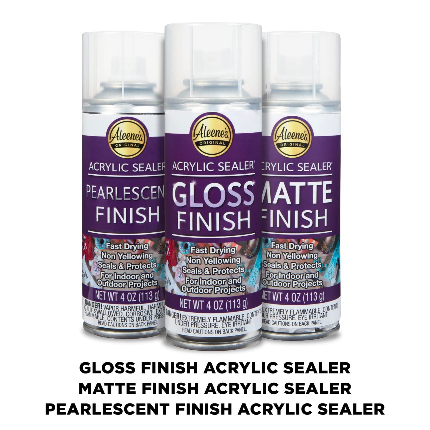 Aleene's 26412 Spray Gloss Finish, 6 Oz Acrylic Sealer, Original Version