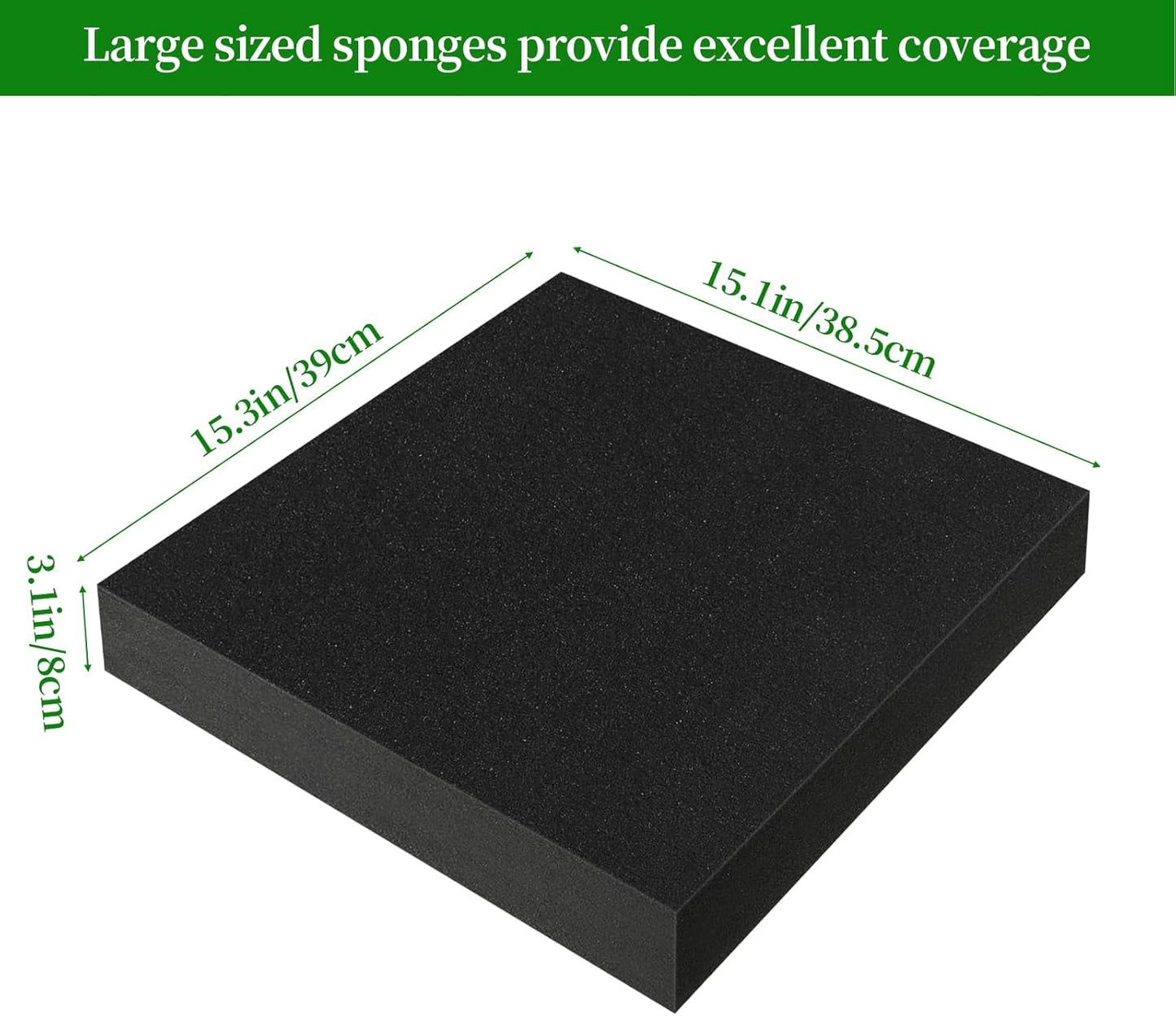 Pottery Foam Table Runner, Pottery Mould Tools, Large Pottery Sponges for Pottery Painting Glazing Pressing Molds Making Bowls Plates Ceramic Creation (Black)