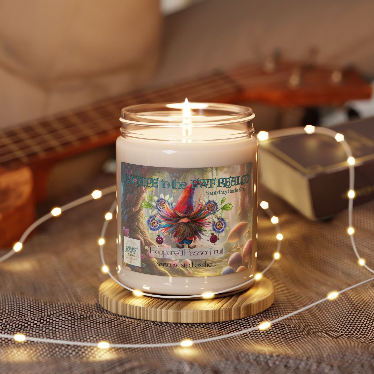 Scented Soy Candle Peppered Passionfruit