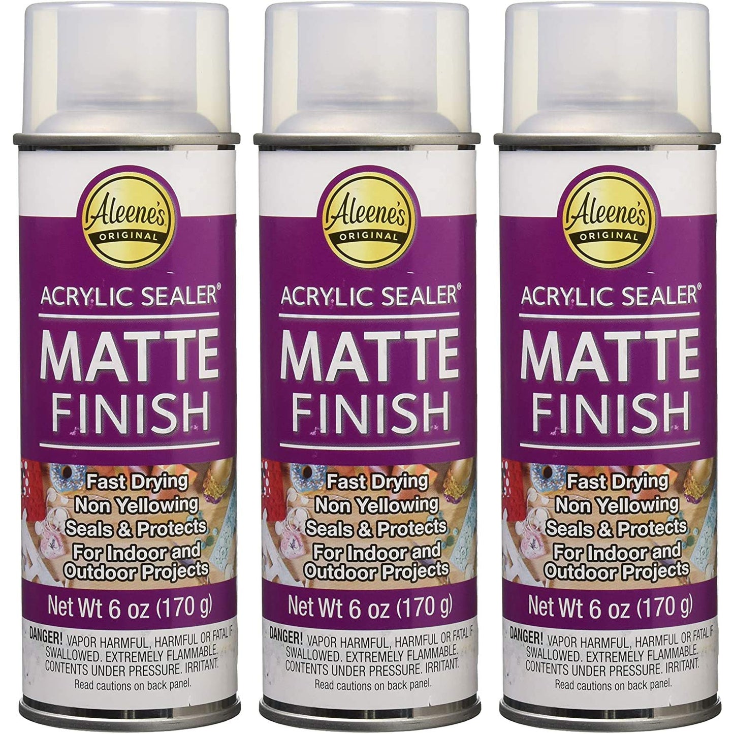 Aleene's 26412 Spray Gloss Finish, 6 Oz Acrylic Sealer, Original Version