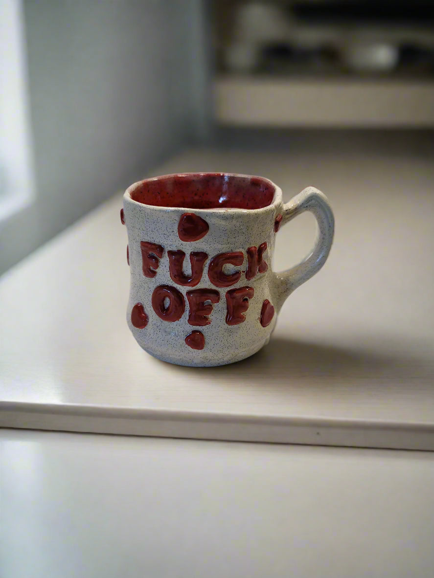 F.Off with Love coffee mug