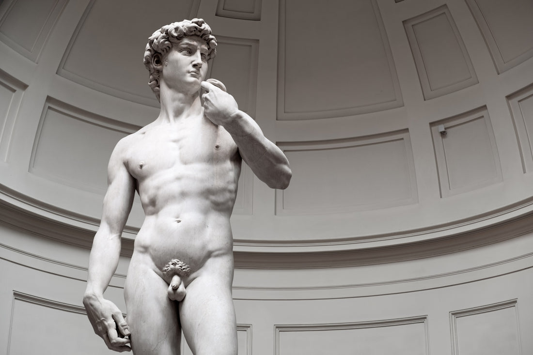 naked man sculpture