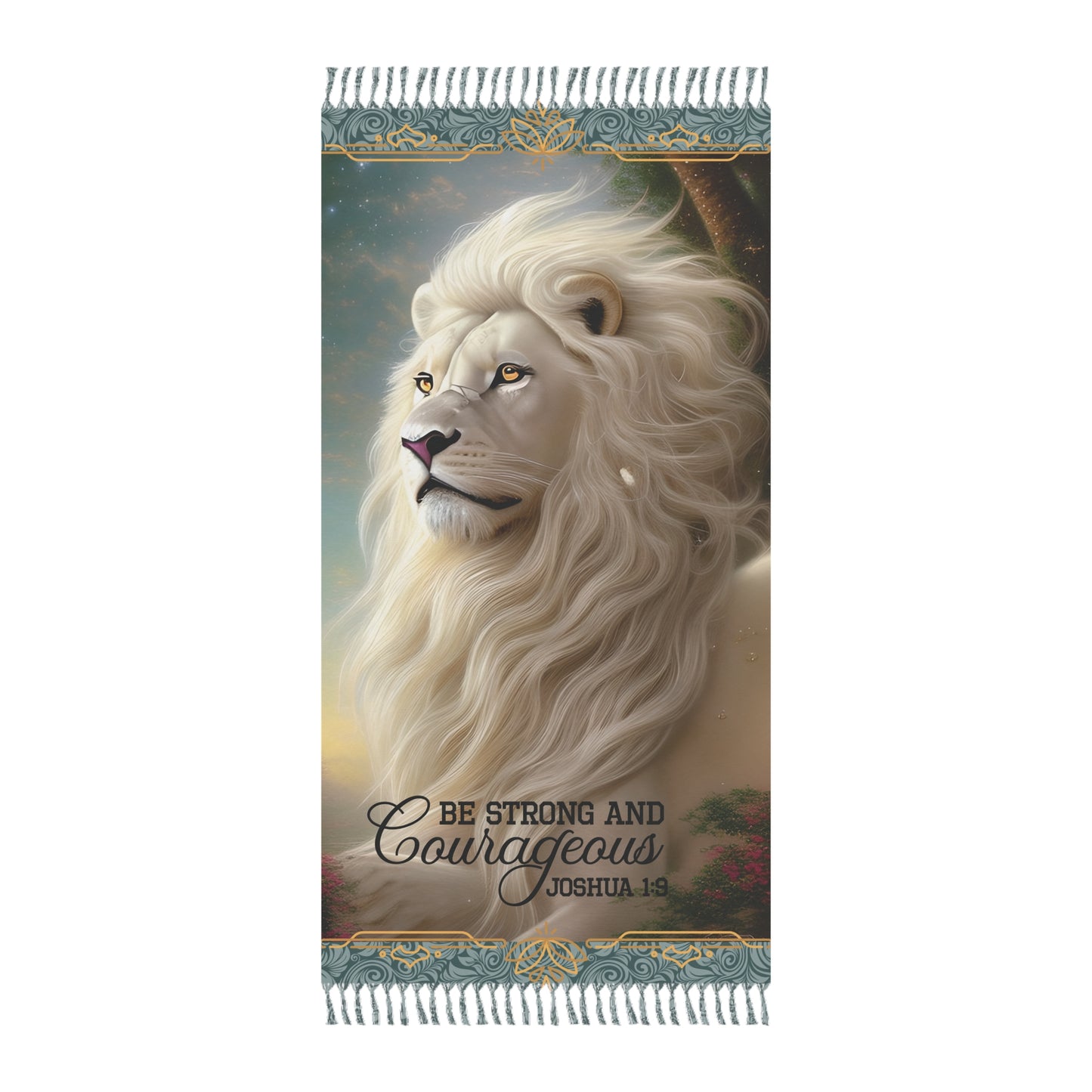Boho Beach Cloth- Majestic Lion