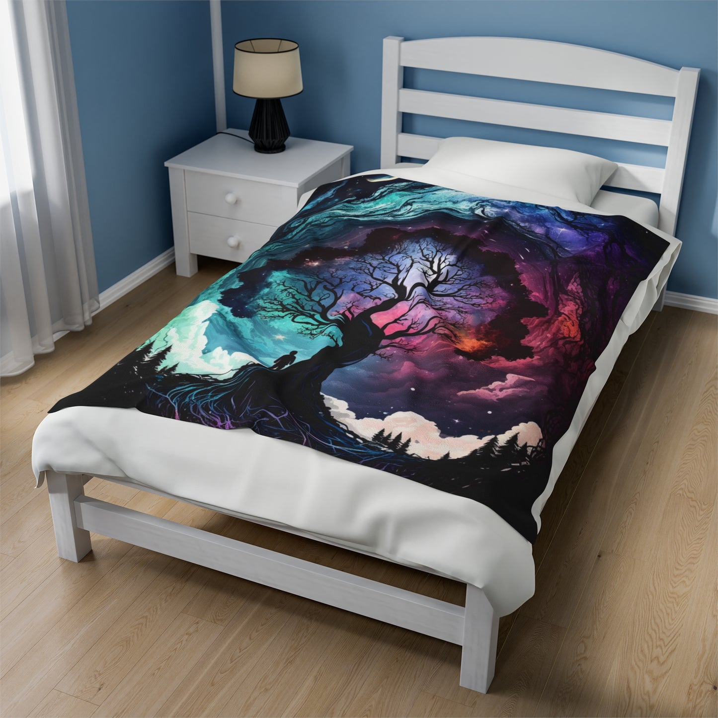 Plush Blanket - Fantasy Tree 2