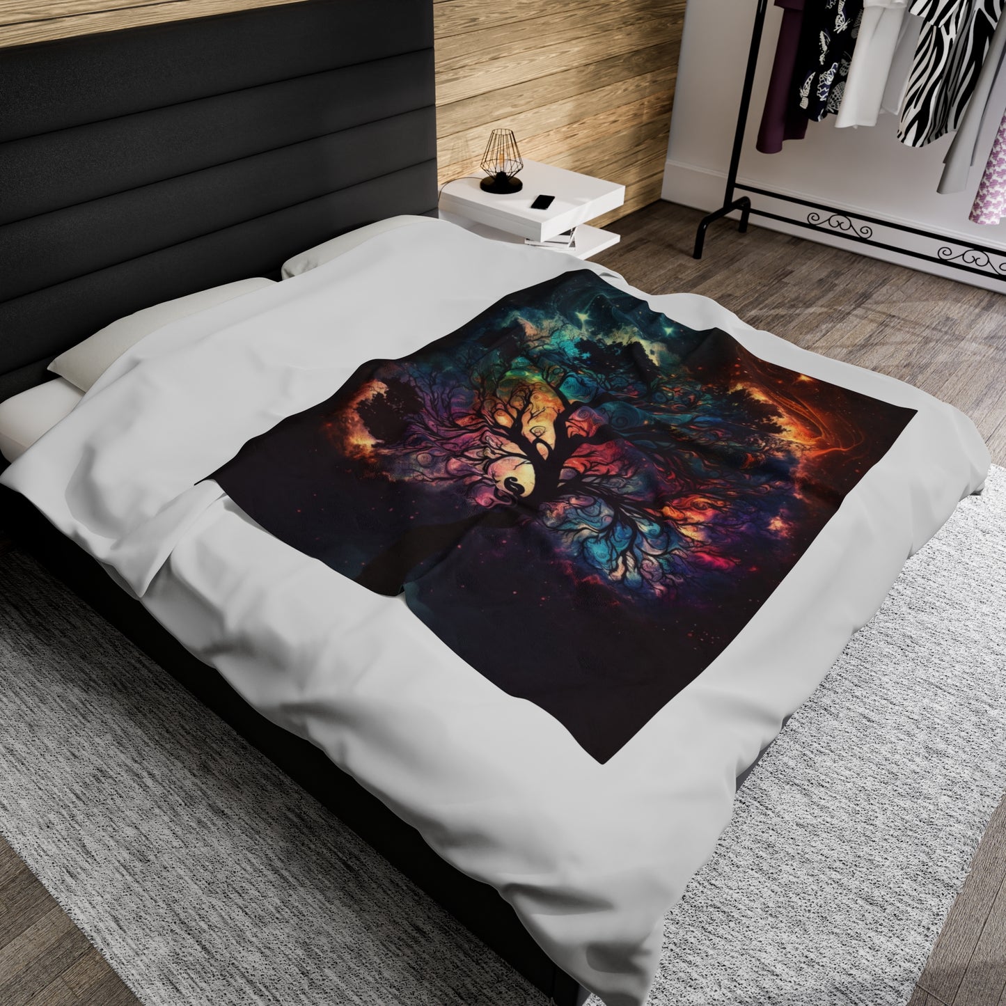 Plush Blanket - Fantasy Tree 3