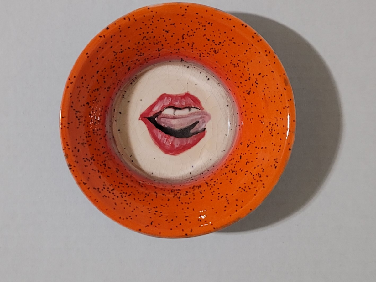 Lip Smacking ice cream bowl
