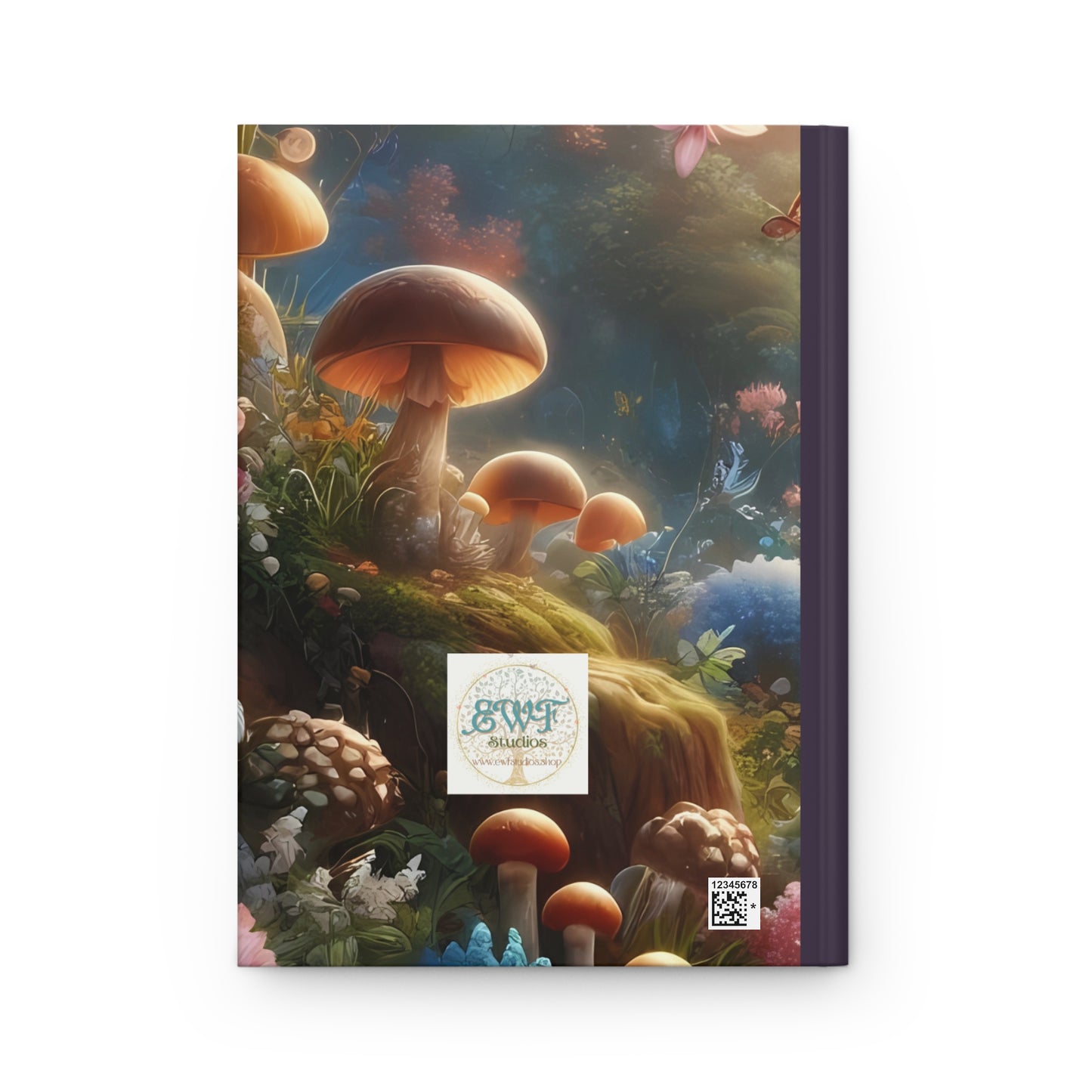 Matte Hardcover Journal - Imagine