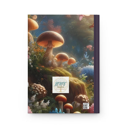 Matte Hardcover Journal - Imagine