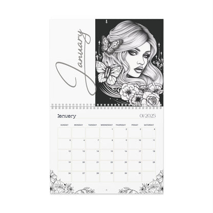 2025 Coloring Calendar - Moonlight Faeries Volume 11