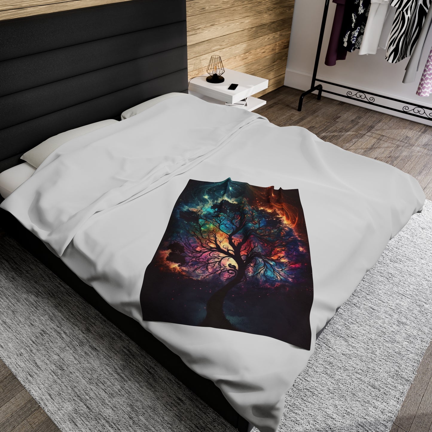 Plush Blanket - Fantasy Tree 3
