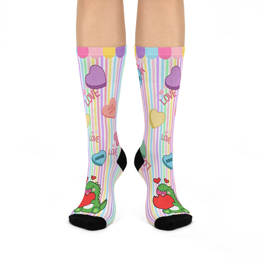 Cushioned Crew Socks-Valentin-osaur