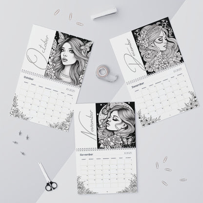 2025 Coloring Calendar - Moonlight Faeries Volume 11