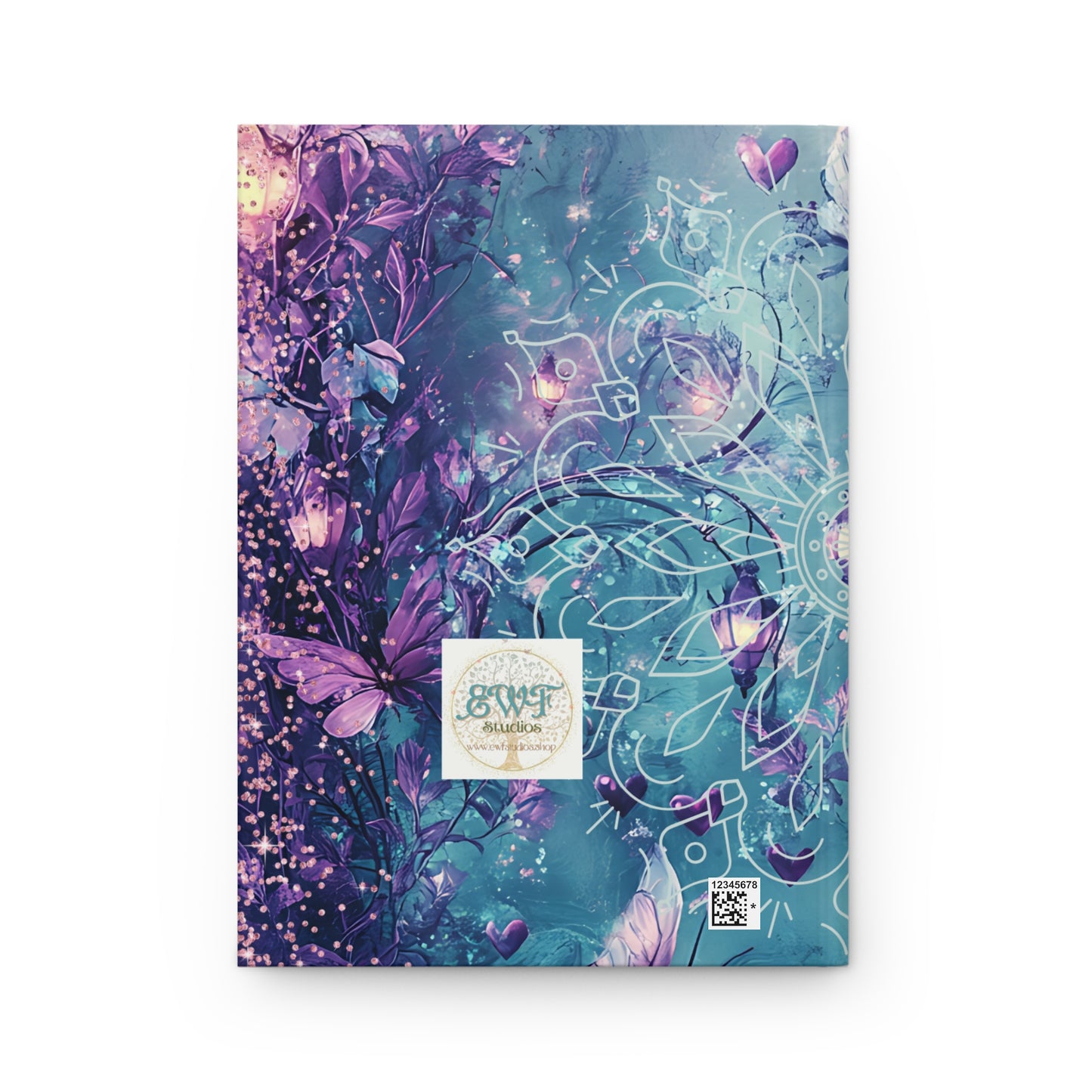 Matte Hardcover Journal - Art is not a handicraft