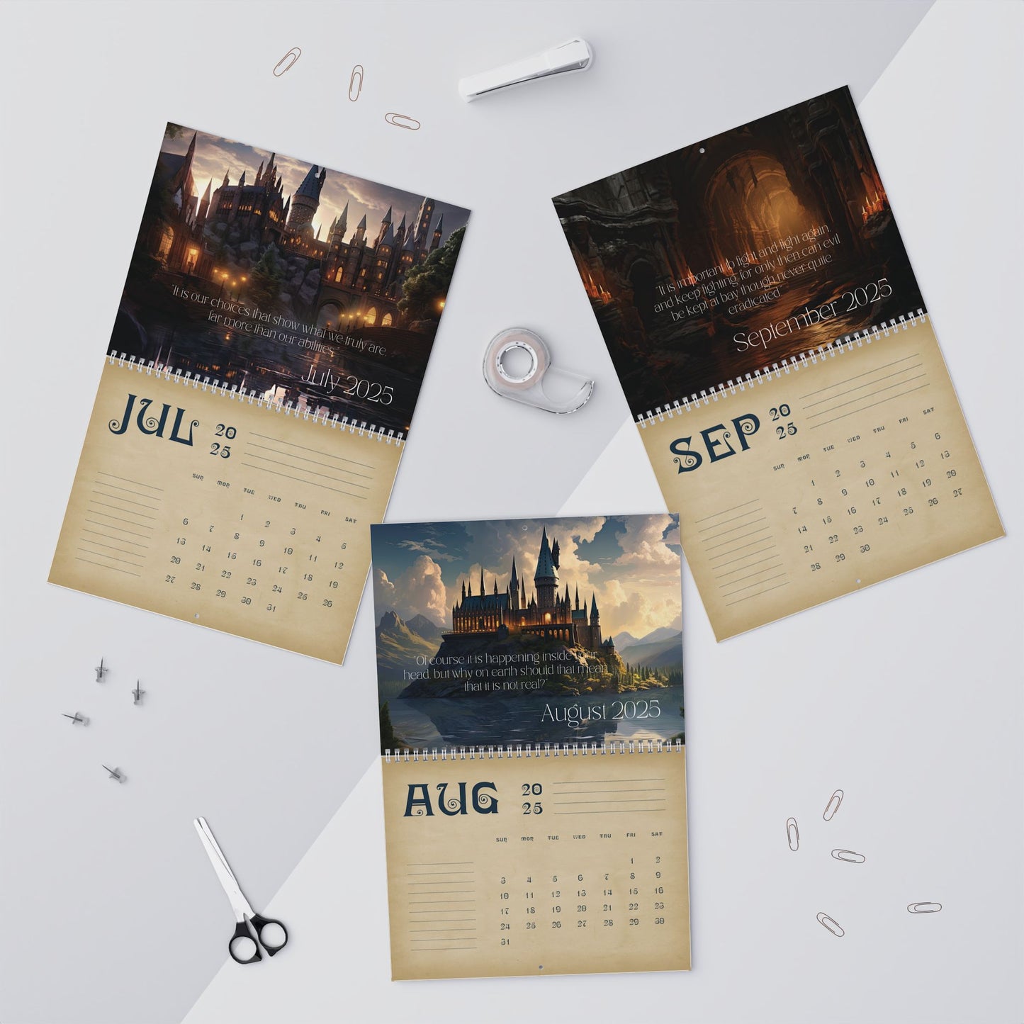 2025 Wall Calendars - The Wisdom of Dumbledor