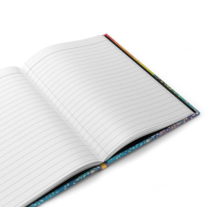 Matte Hardcover Journal - Happiness is no laughing matter