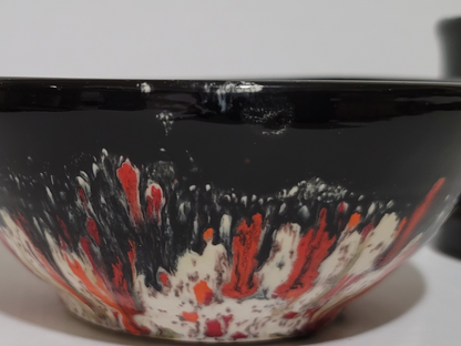 Dahlia's Revenge bowl/cup set