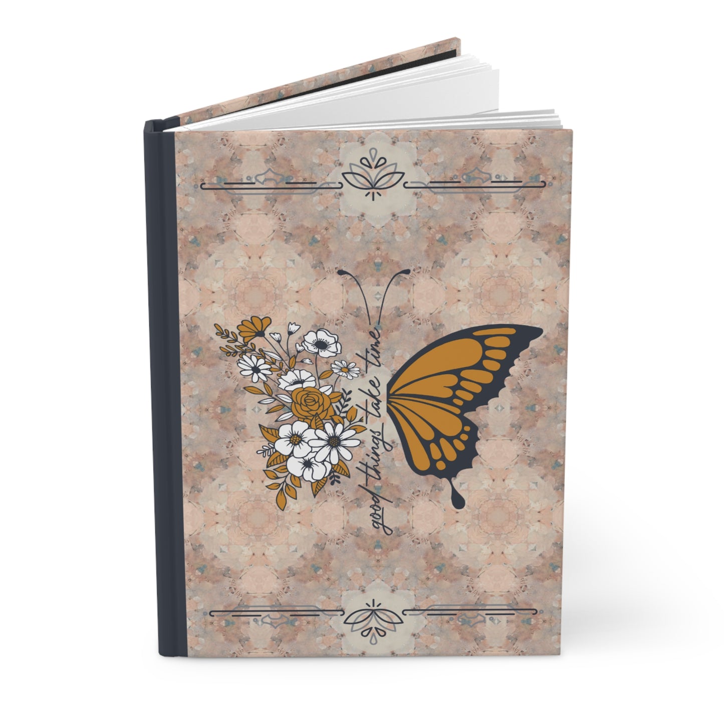 Matte Hardcover Journal - Good things take time