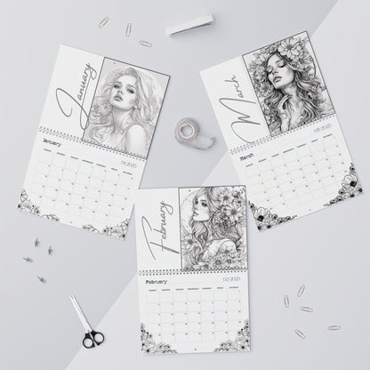 2025 Coloring Calendar - Moonlight Faeries Volume 7