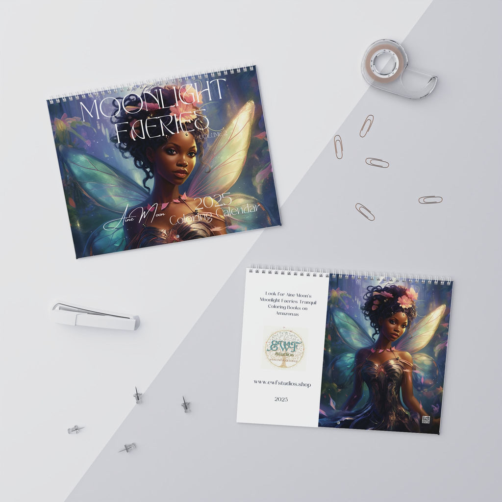 2025 Coloring Calendar - Moonlight Faeries Volume 2