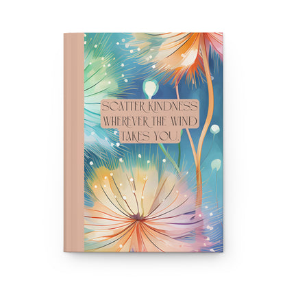 Matte Hardcover Journal - Scatter Kindness