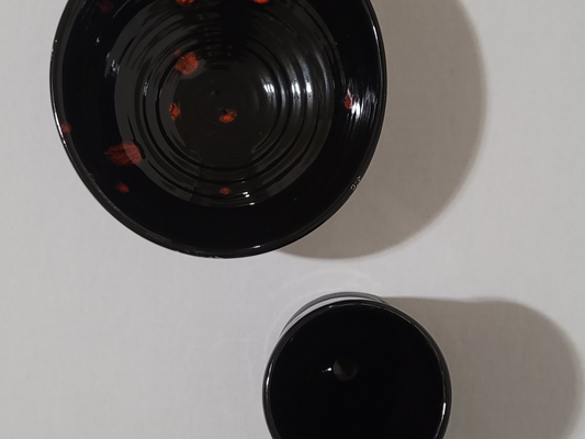 Dahlia's Revenge bowl/cup set