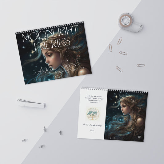 2025 Coloring Calendar - Moonlight Faeries Volume 1