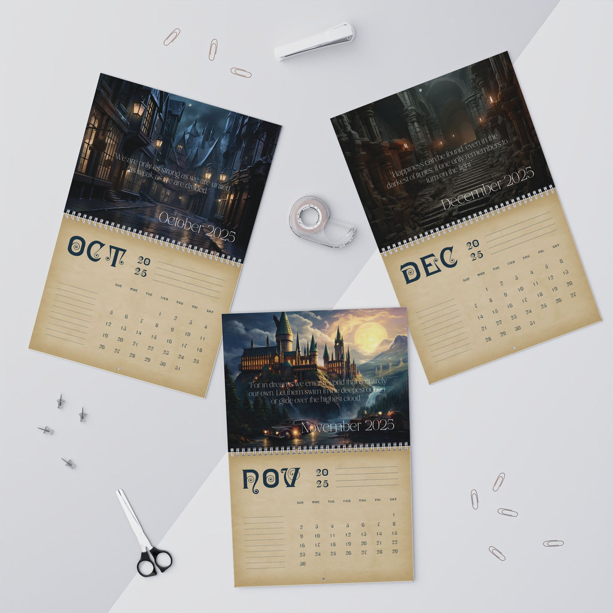 2025 Wall Calendars - The Wisdom of Dumbledor