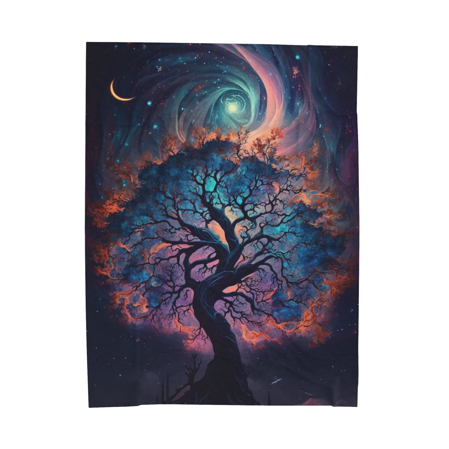 Plush Blanket - Fantasy Tree 5