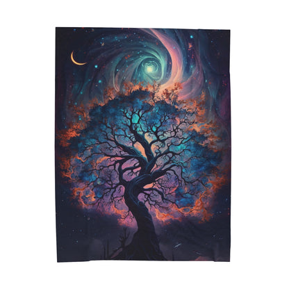 Plush Blanket - Fantasy Tree 5