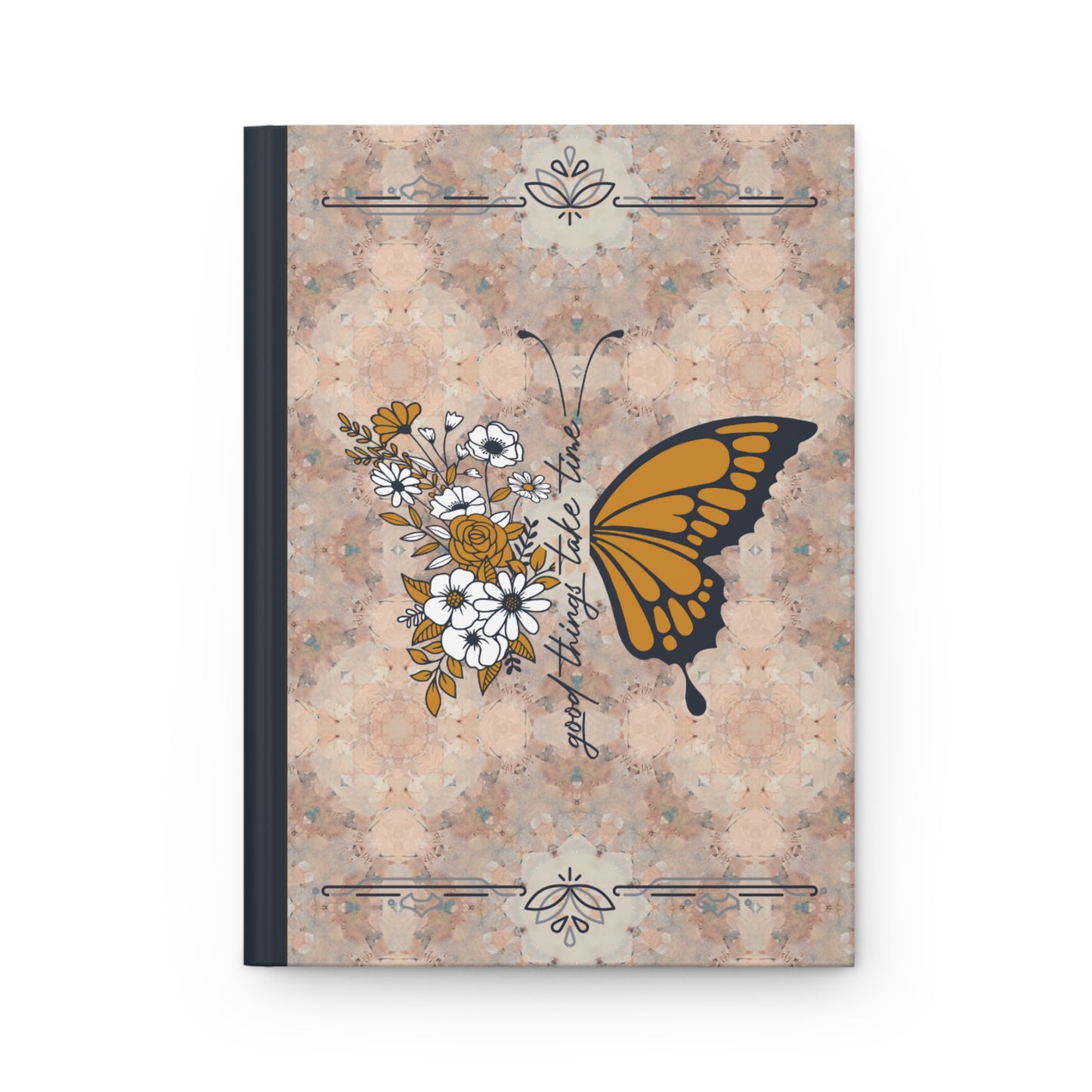 Matte Hardcover Journal - Good things take time