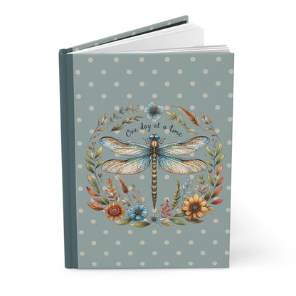 Matte Hardcover Journal - One day at a time