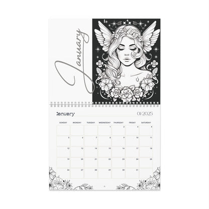 2025 Coloring Calendar - Moonlight Faeries Volume 10