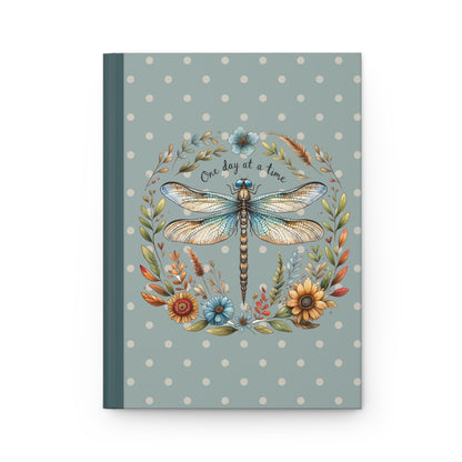 Matte Hardcover Journal - One day at a time
