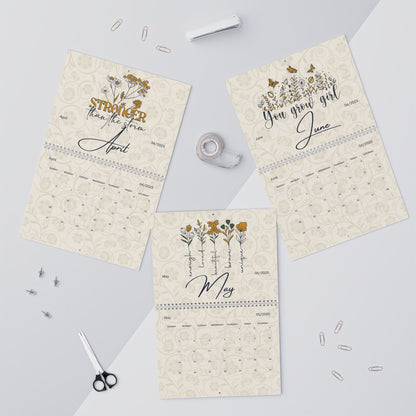 2025 Wall Calendars - Minimalist Boho B/O