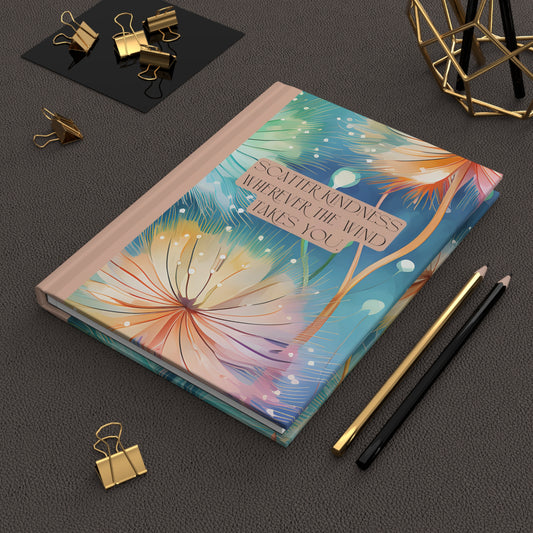 Matte Hardcover Journal - Scatter Kindness