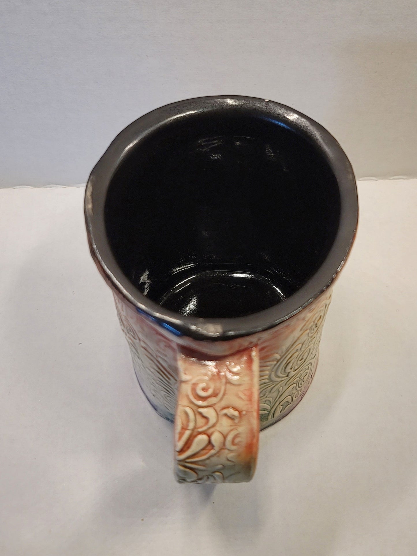 Damask Textured Mug